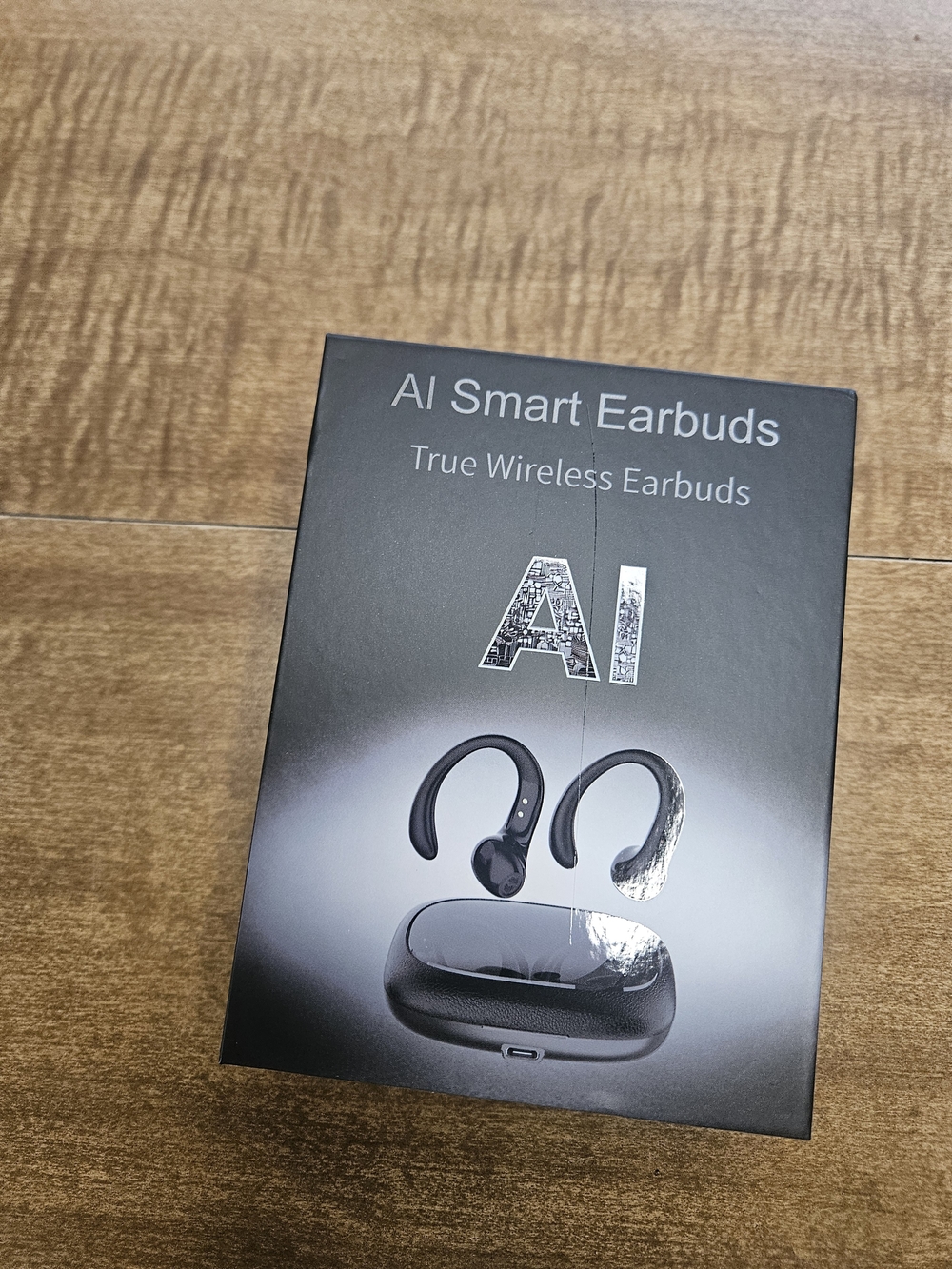 True Wireless Over-Ear Headphones - Black